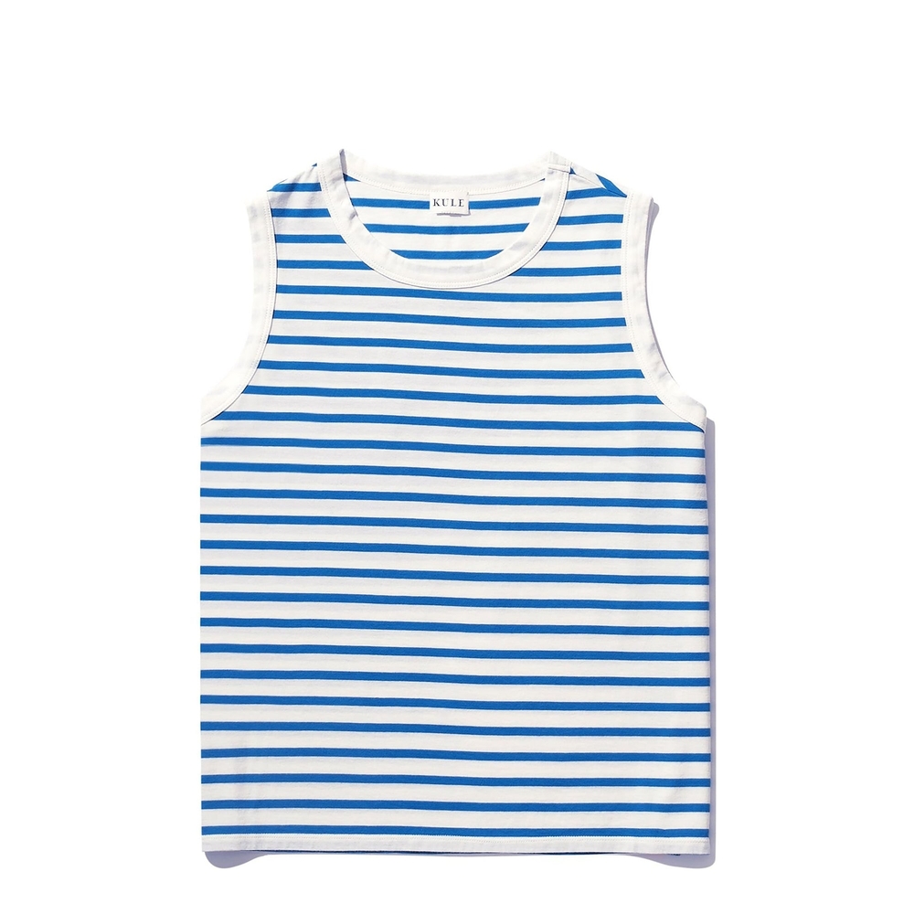 Kule The Tank, White and Royal Blue, Small